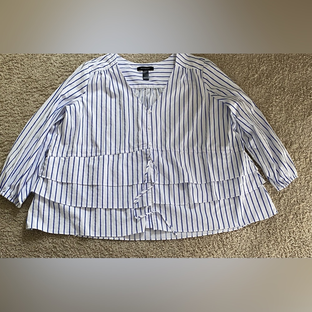 Ashley Stewart top size 30